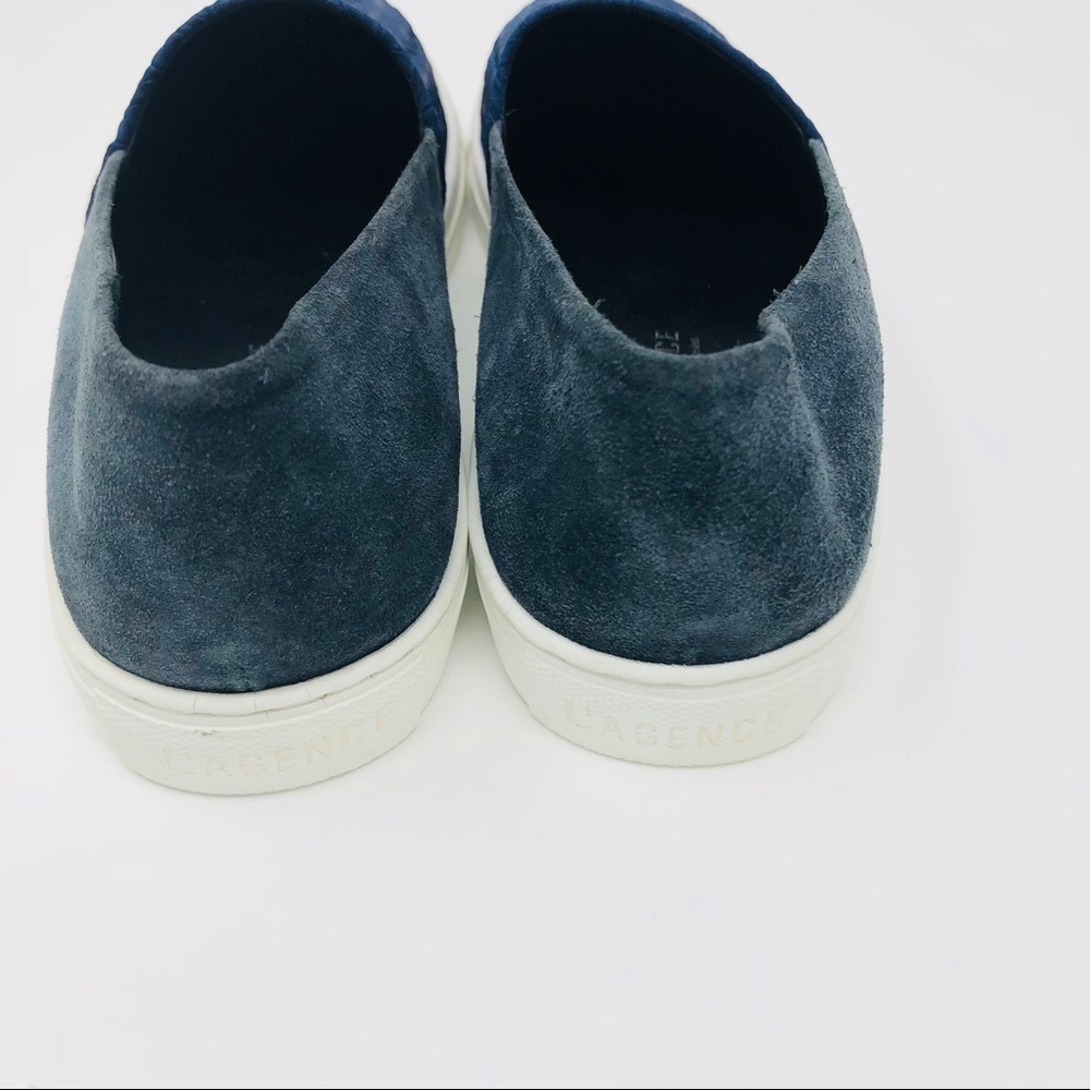 L’Agence leather embossed slip-ons - Picture 5 of 8
